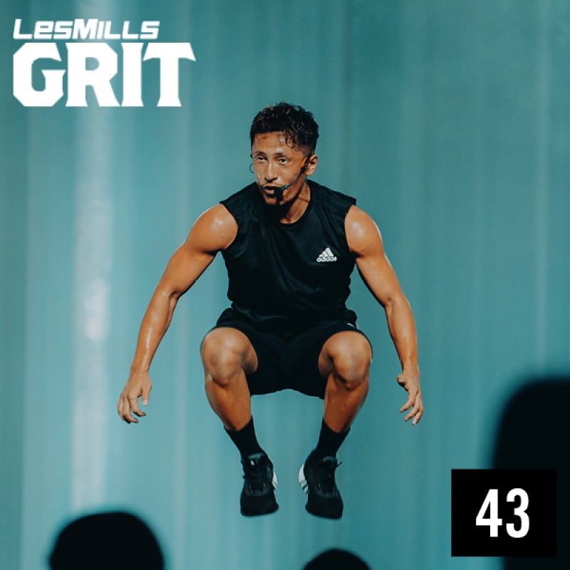 Hot sale LesMills Q1 2023 GRIT Cardio 43 New Release CA43 DVD, CD & Notes